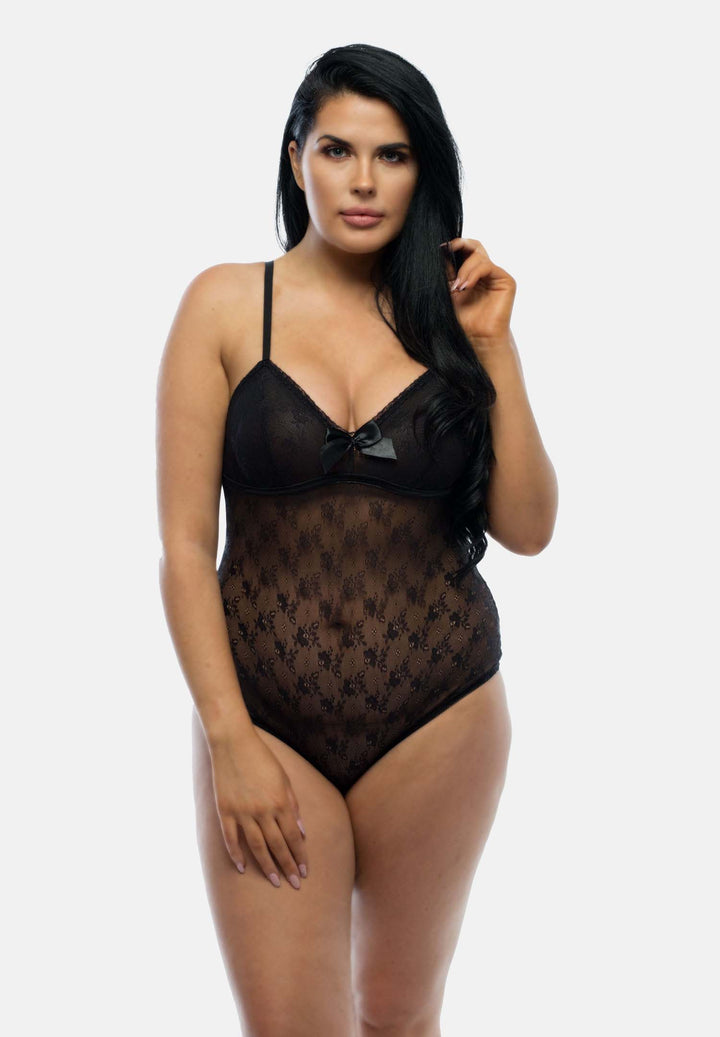 Luxury Black Lace Body